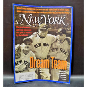 New York Magazine July 27 1998 - David Wells, Derek Jeter & Babe Ruth's Bronx➗